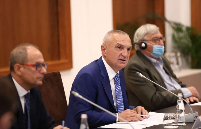 The Rector of the University of Tirana, Prof Dr Artan Hoxha, participated in the round table with the subject “The Future of Vjosa, Dams vs. National Park”