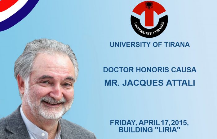 Doctor Honoris Cuasa për Z. Jacques Attali
