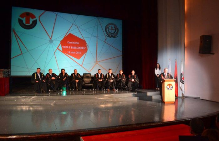 Ceremonia “Dita e ekselencës” e Universitetit të Tiranës