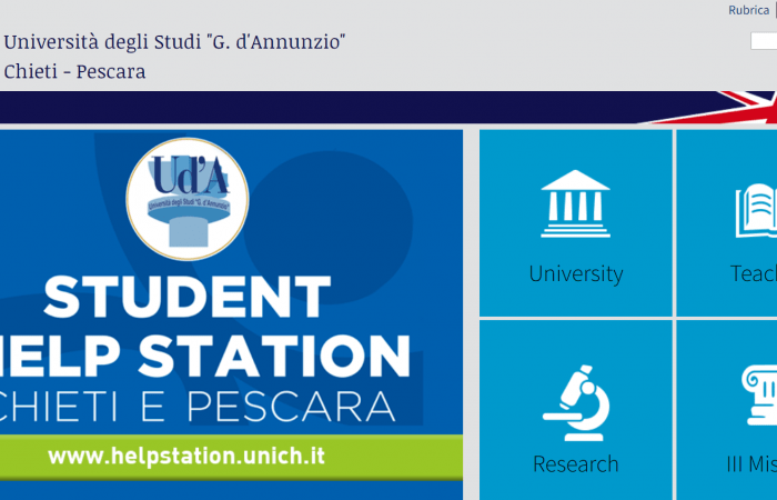 Hapet thirrja për bursa për studentët e Universitetit të Tiranës në kuadër të programit Erasmus + në Universitetin “G. d’Annunzio” Chieti-Pescara, Itali, për semestrin e dytë të vitit akademik 2023-2024.