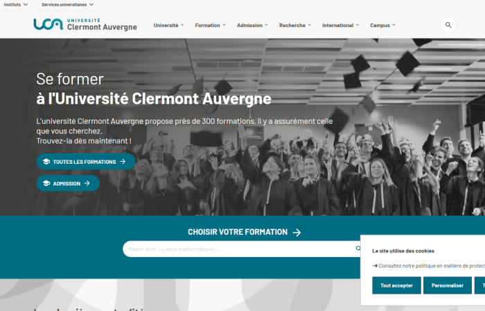 Hapet thirrja për aplikime për bursa në Universitetin Clermont Auvergne, për stafin akademik me kohë të plotë të Universitetit të Tiranës në kuadër të programit Erasmus + në Universitetin Clermont Auvergne, Francë.