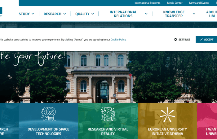 Hapet thirrja për aplikime për studentët e Universitetit të Tiranës në Universitetin e Mariborit, Slloveni, në kuadër të Programit Erasmus +, për semestrin e parë të vitit akademik 2025-2026.
