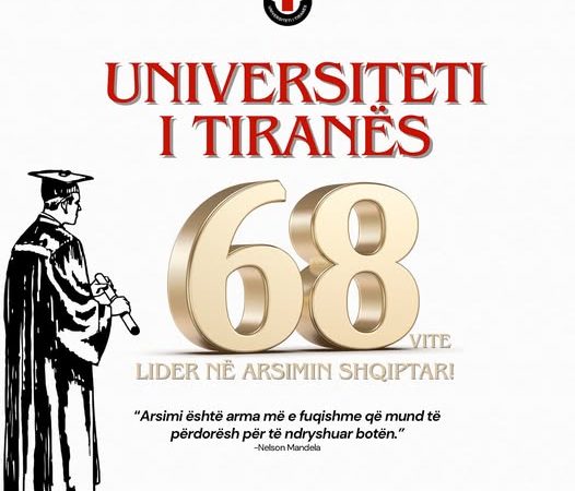 Universiteti i Tiranës, 68 vite në shërbim të dijes dhe shoqërisë