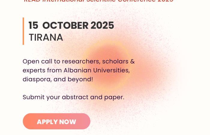 Konferenca Ndërkombëtare Shkencore READ 2025