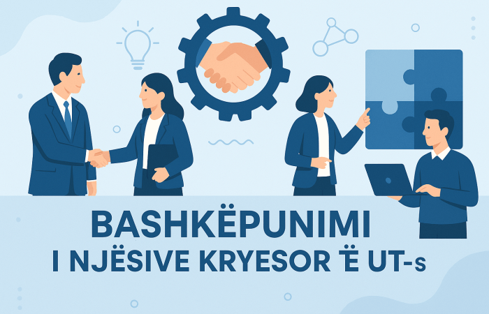 Marrëveshje bashkëpunimi të nënshkruara nga njësitë kryesore të UT-së