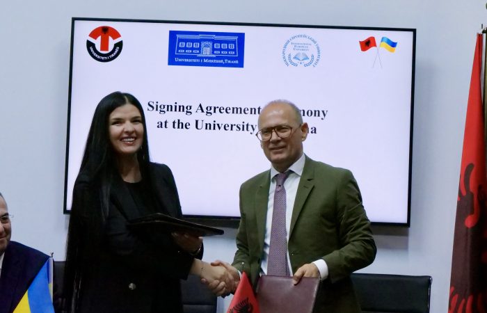 Tiranë-Kiev, një hap tjetër drejt ndërkombëtarizimit të Universitetit të Tiranës!