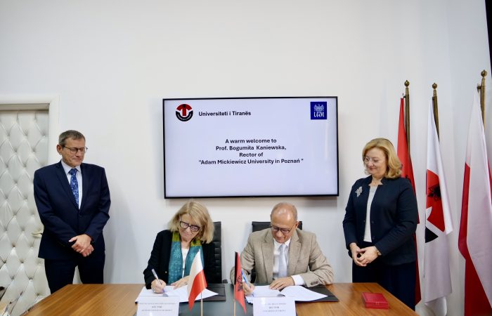 Universiteti i Tiranës forcon bashkëpunimin akademik me Poloninë!