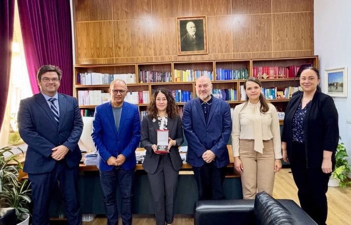 Takim me Ambasadoren e Kanadasë, Znj. Elissa Golberg, dhe përfaqësues të Shkollës Kanadeze të Shërbimit Publik (CSPS)