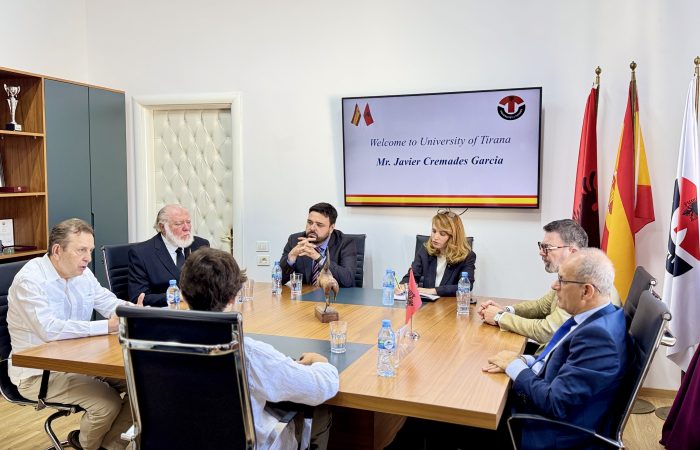 Universiteti i Tiranës mirëpret Presidentin e Shoqatës Botërore të Juristëve