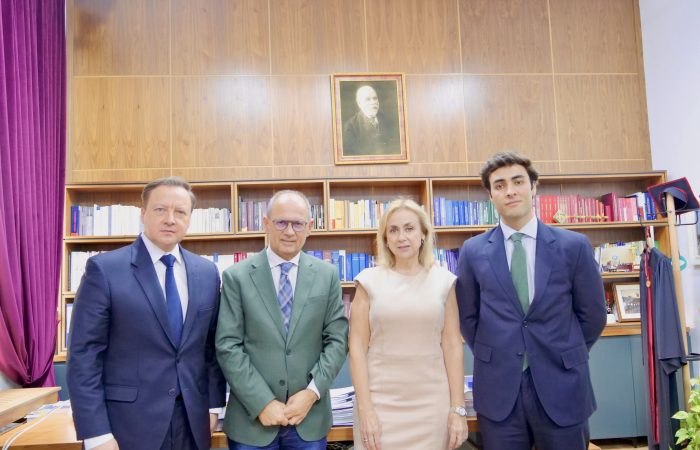 Rektori i UT pret delegacionin e Fondacionit të Shoqatës Botërore të Juristëve