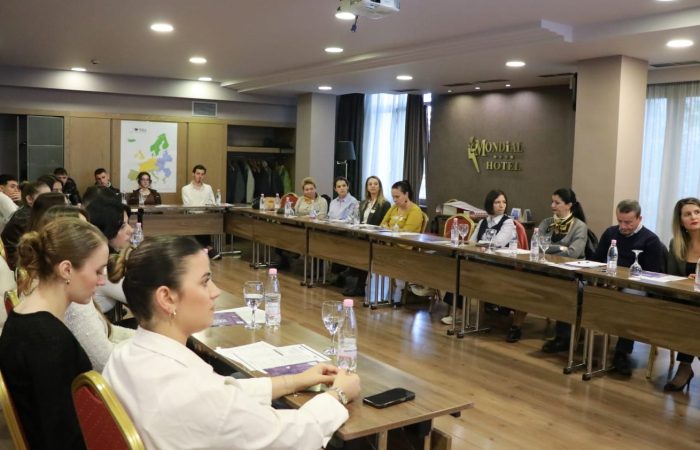 Universiteti i Tiranës i pranishëm në aktivitetin “Erasmus+ Blitz: Discover, Connect, Apply!” 🌍