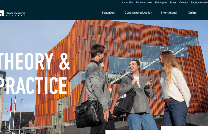 Hapet thirrja për bursa shkëmbimi për studime në kuadër të Programit Erasmus + për studentët e UT-së në International Business Academy (IBA), Kolding, Danimarkë, për semestrin e parë të vitit akademik 2026-2027.
