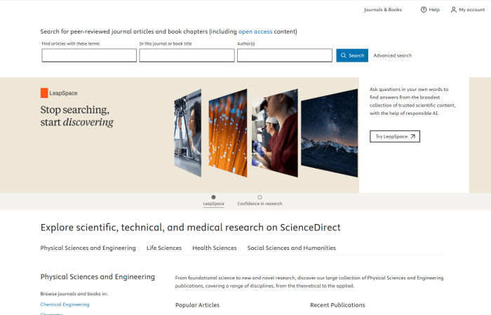 Universiteti i Tiranës siguron akses provë në platformën shkencore ScienceDirect Freedom Collection