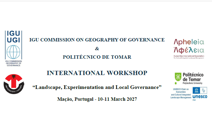 Hapen aplikimet për Workshop-in Ndërkombëtar “Landscape, Experimentation and Local Governance” në Portugali