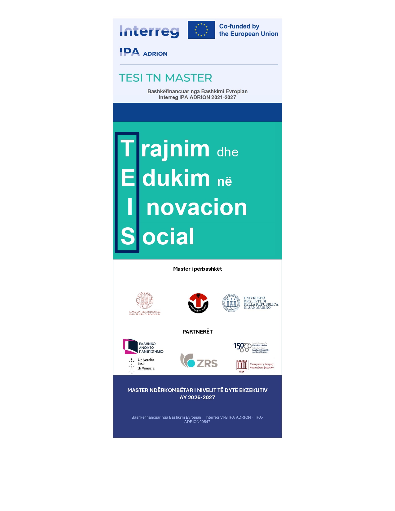 Broshura TESI-TN Master